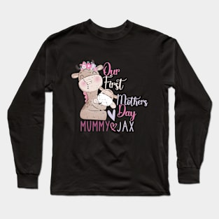 Our First Mothers Day Giraffe Long Sleeve T-Shirt